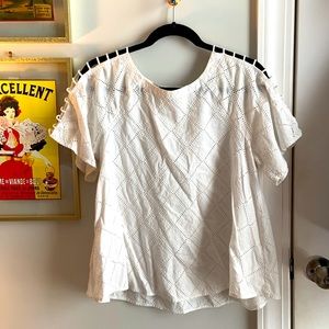 Madewell Eyelet Top